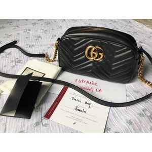 Gucci Marmont Small Shoulder/Crossbody Bag